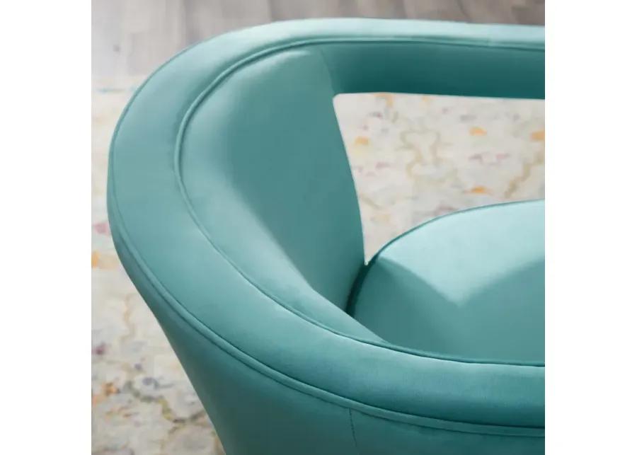 Frolick Performance Velvet Armchair