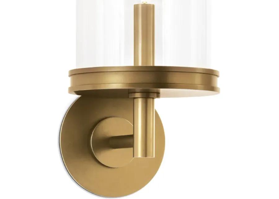 Southern Living Adria Natural Brass Sconce