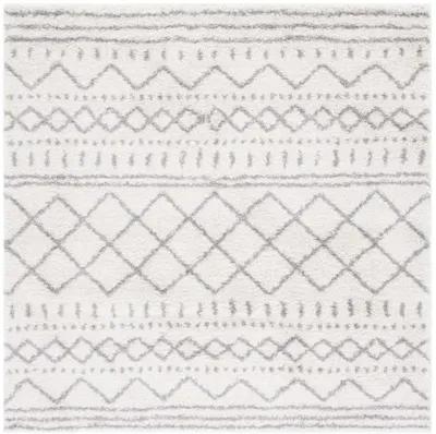 ARIZONA SHAG Square Power Loomed 3'-2" x 3'-2" Square Rug