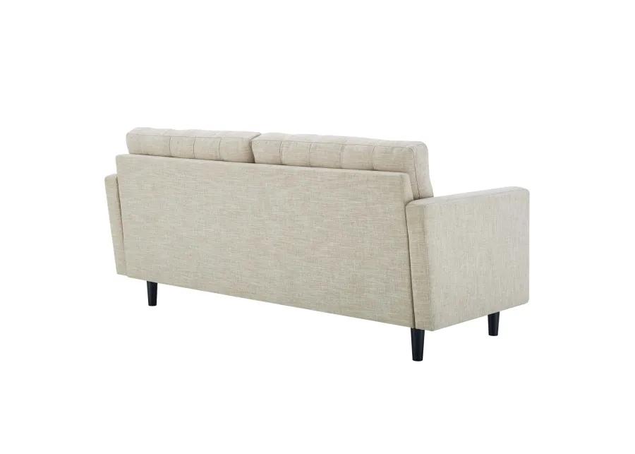 Exalt Tufted Fabric Sofa