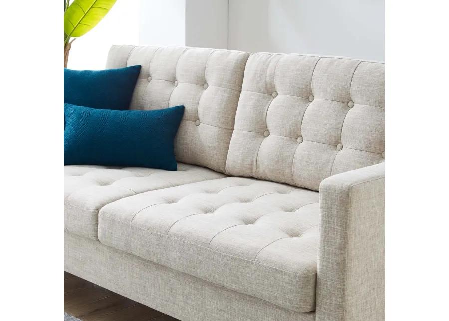 Exalt Tufted Fabric Sofa