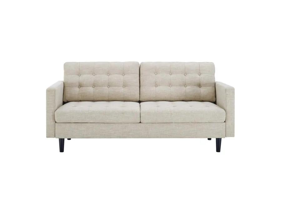 Exalt Tufted Fabric Sofa