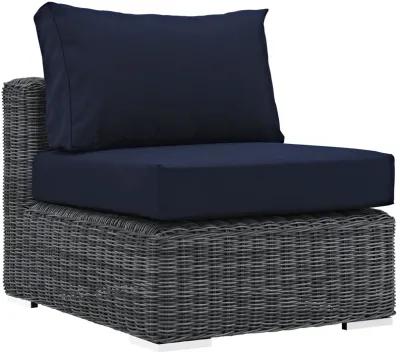 Summon 5 Piece Outdoor Patio Sunbrella® Sectional Set