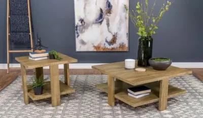 Cohen Square Coffee Table with Shelf