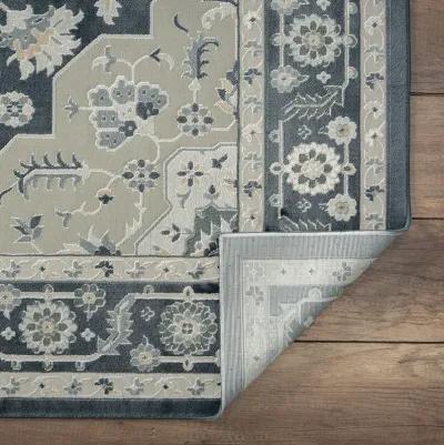 Imagica Traditional Twilight Floral Area Rug 5'3" x 7'6"