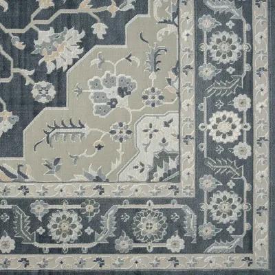 Imagica Traditional Twilight Floral Area Rug 5'3" x 7'6"