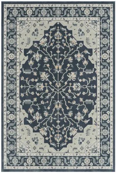 Imagica Traditional Twilight Floral Area Rug 5'3" x 7'6"