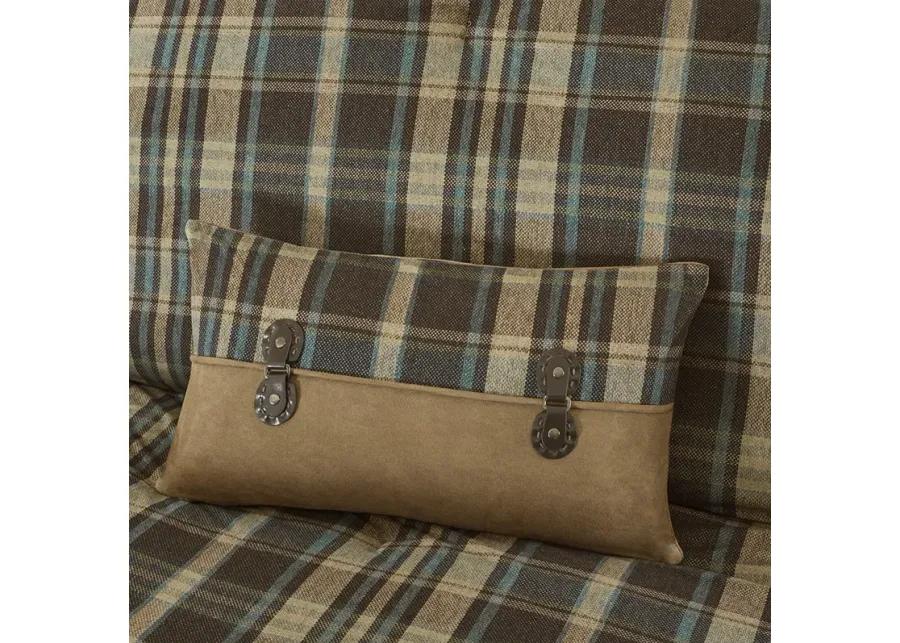 Woolrich Hadley Plaid Multi Pieced Oblong Pillow