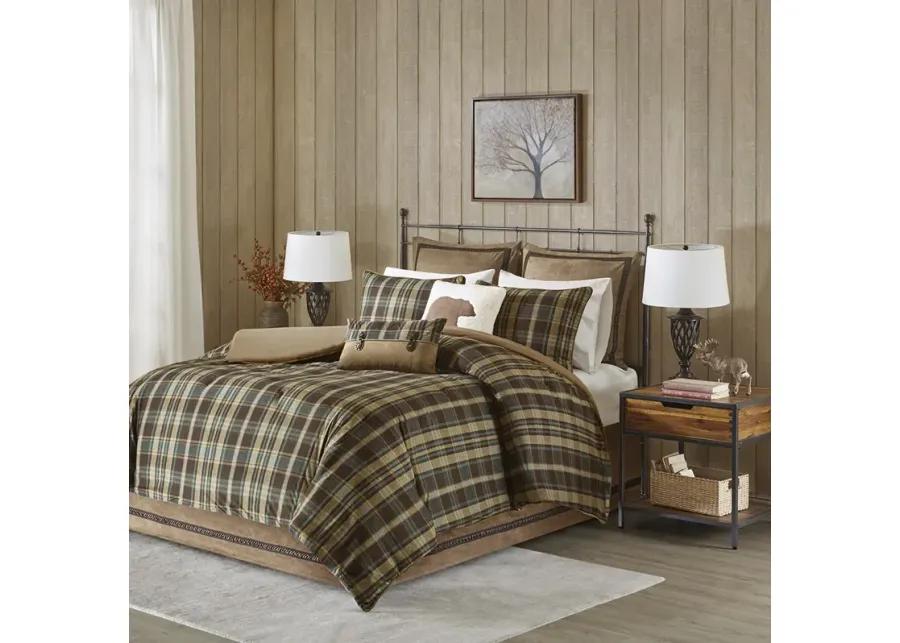 Woolrich Hadley Plaid Multi Pieced Oblong Pillow