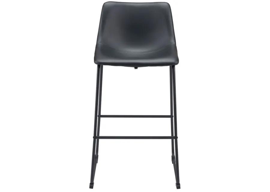 Smart Barstool (Set of 2) Black