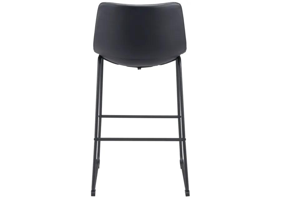 Smart Barstool (Set of 2) Black