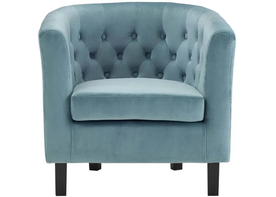 Prospect Performance Velvet Armchair