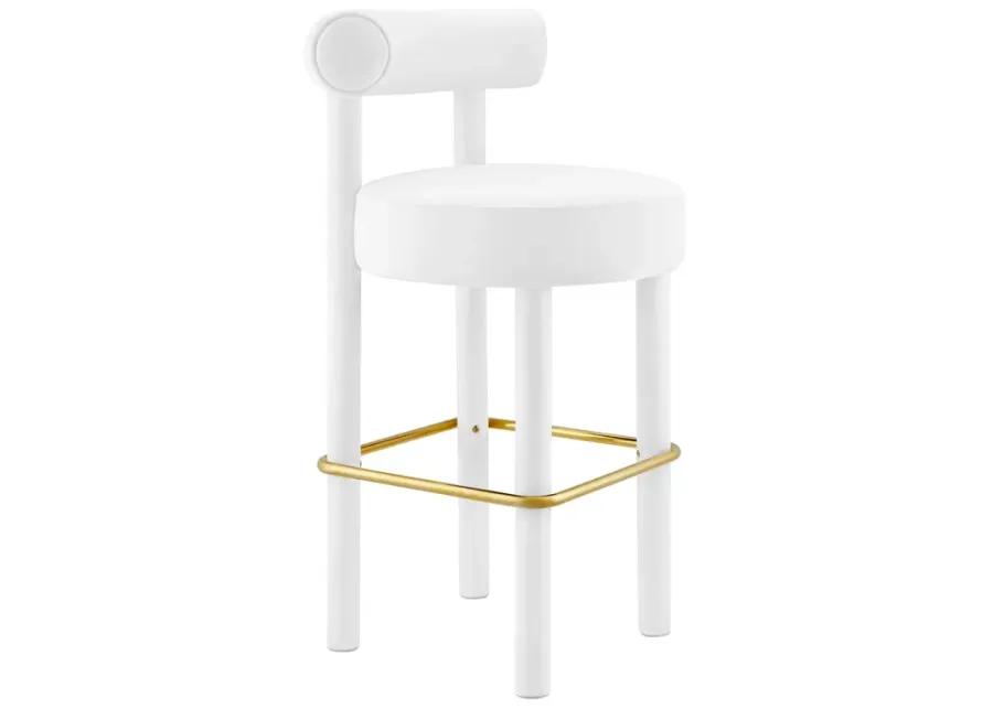 Toulouse Performance Velvet Bar Stool - Set of 2