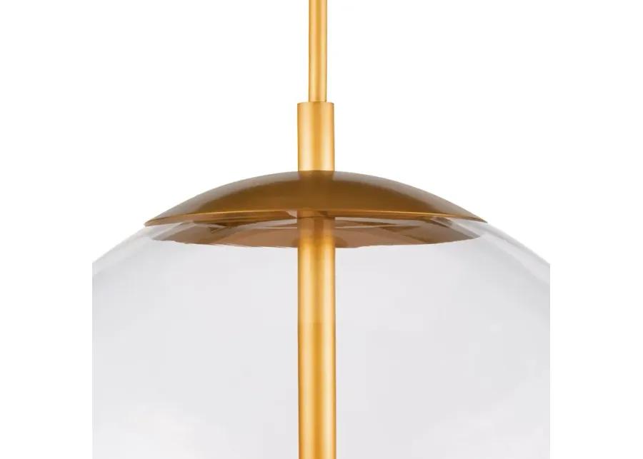 Cafe Pendant Large (Natural Brass)