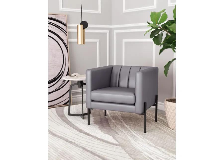 Jess Accent Chair Gray