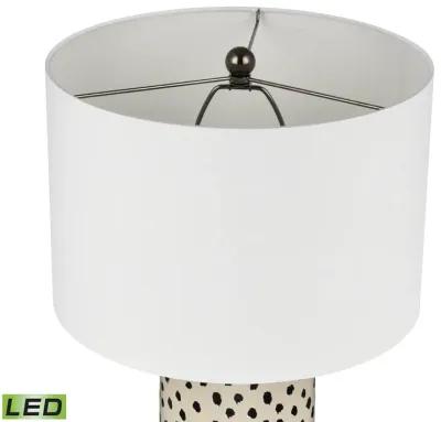 Signe 26'' High 1-Light Table Lamp - Cream - Includes LED Bulb