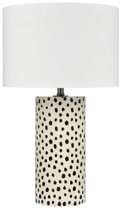 Signe 26'' High 1-Light Table Lamp - Cream - Includes LED Bulb