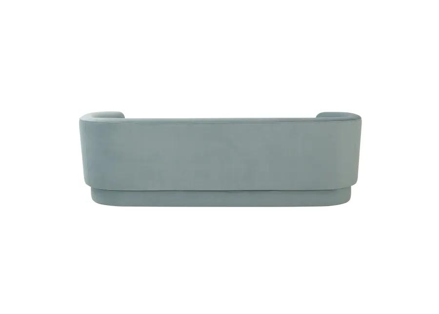 Macie Sea Blue Velvet Sofa