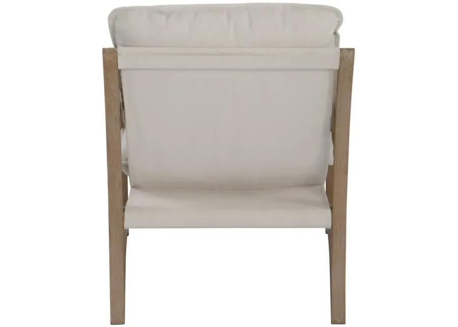 Melora Solid Oak Accent Chair