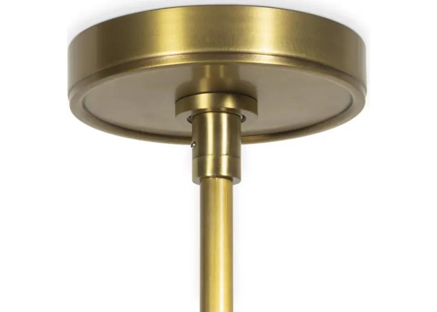 Southern Living Natural Brass Hattie Pendant