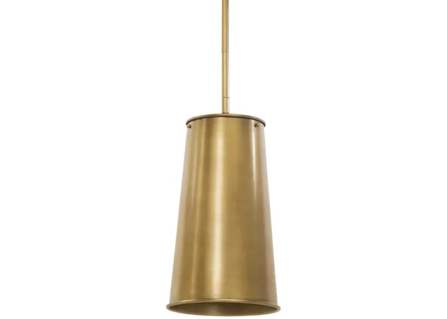 Southern Living Natural Brass Hattie Pendant