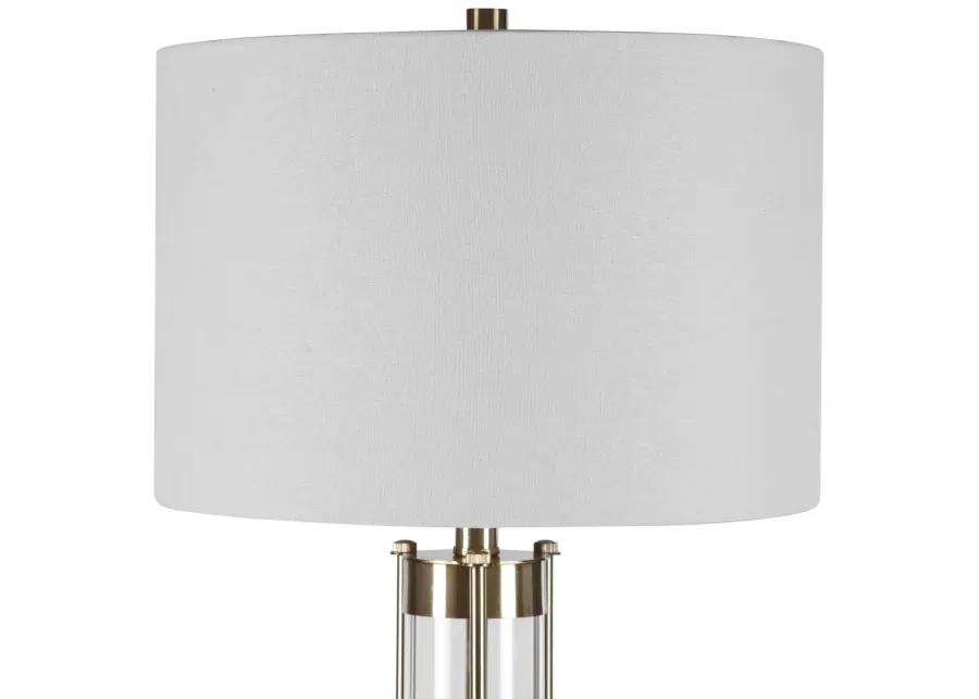 Brass Rod Table Lamp