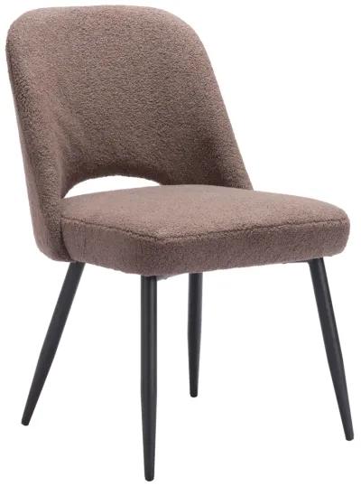 Teddy Dining Chair (Set of 2) Brown