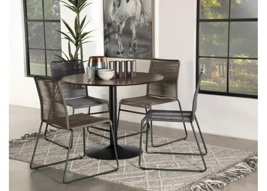 Hayden Upholstered Stackable Side Chairs (Set of 2)