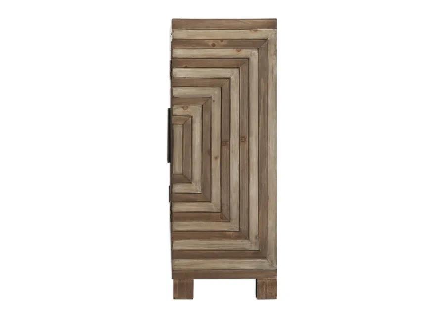 Layton Geometric Console Cabinet