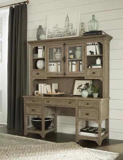 Tinley Park Hutch and Executive Desk