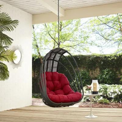 Whisk Outdoor Patio Swing Chair Without Stand