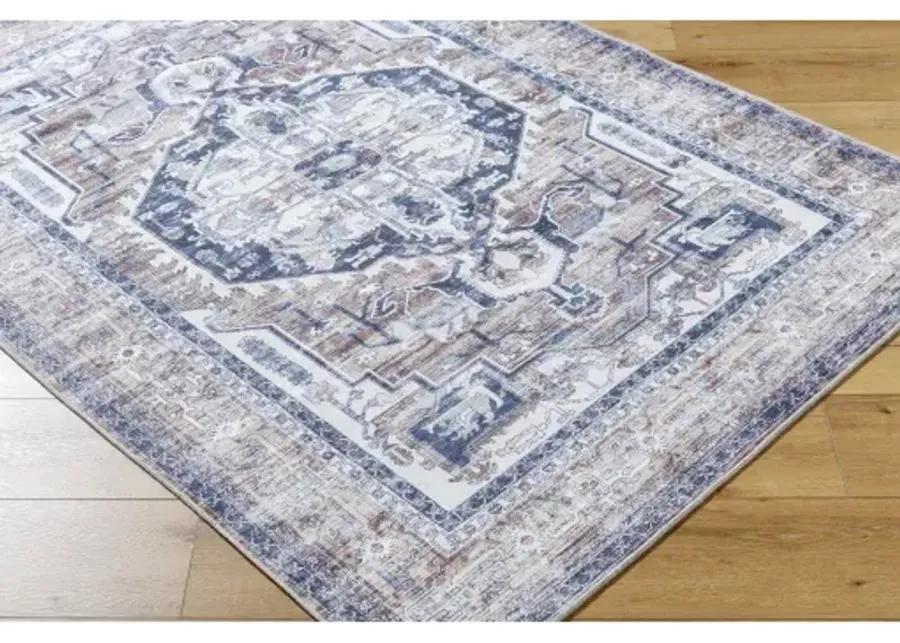 Georgina GOR-2301 2'7" x 12' Machine Woven Rug