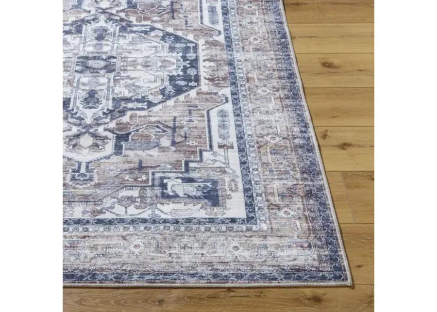 Georgina GOR-2301 2'7" x 12' Machine Woven Rug