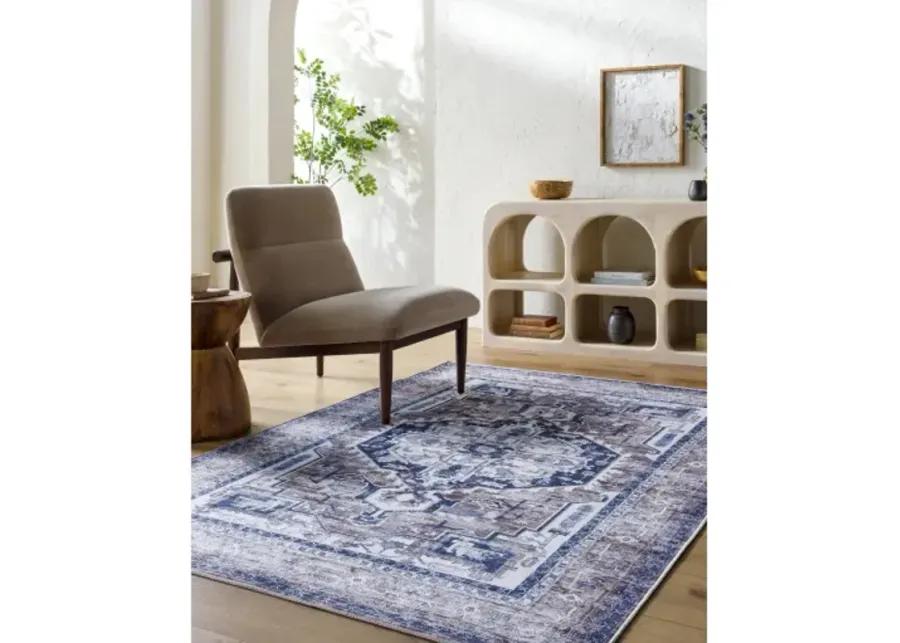 Georgina GOR-2301 2'7" x 12' Machine Woven Rug