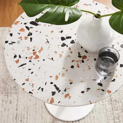 Lippa 20" Round Terrazzo Side Table