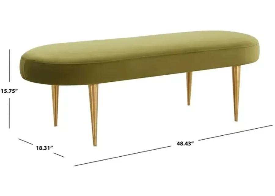 Corinne Oval Bench