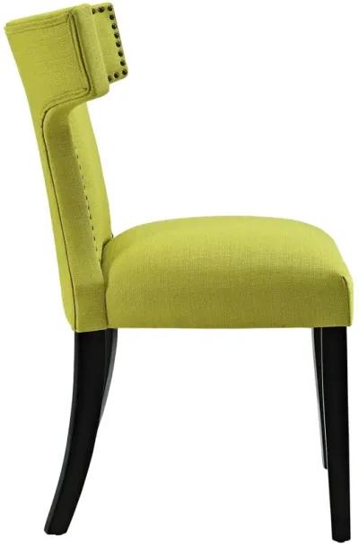 Curve Fabric Dining Chair