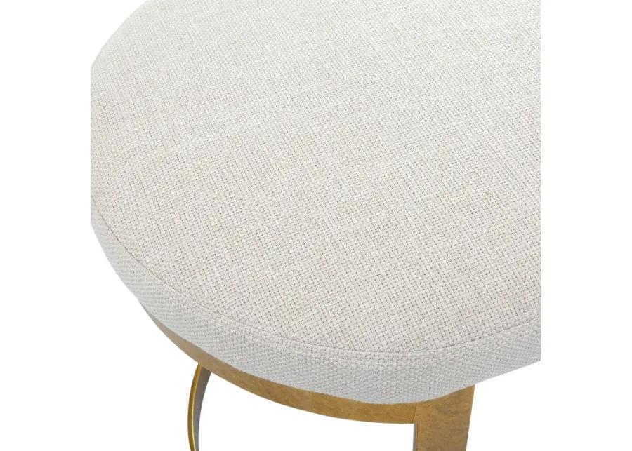 Infinity Gold Accent Stool