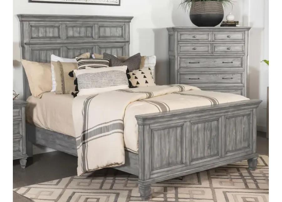 Avenue Queen Panel Bed Grey