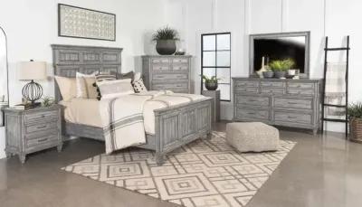 Avenue Queen Panel Bed Grey