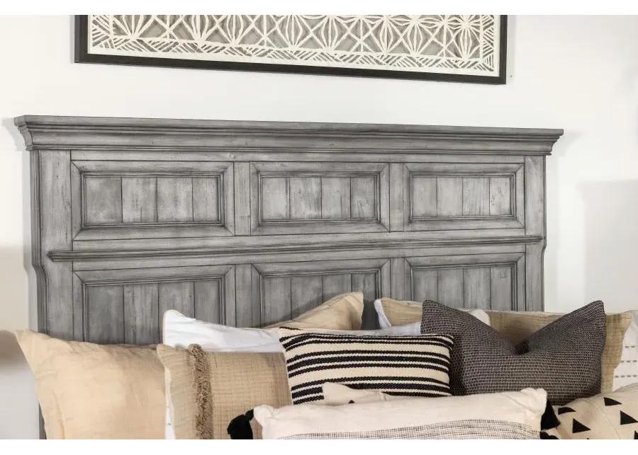 Avenue Queen Panel Bed Grey