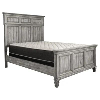 Avenue Queen Panel Bed Grey