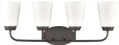 Winslow 28" Wide 4-Light Vanity Light - Oil Rubbed Bronze