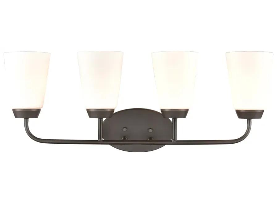 Winslow 28" Wide 4-Light Vanity Light - Oil Rubbed Bronze