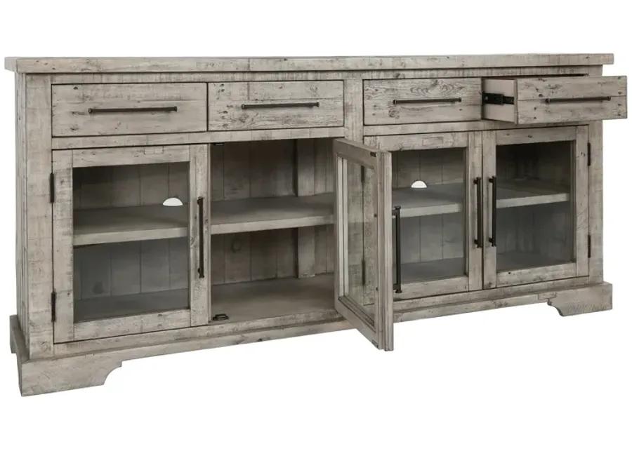 Sagrada 4Dwr 4Dr Sideboard Sierra Grey