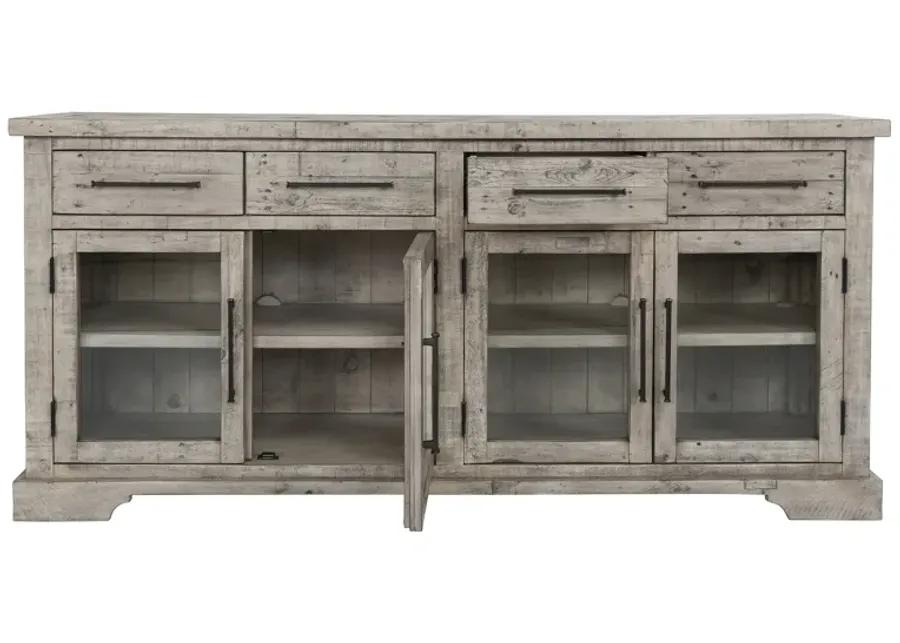 Sagrada 4Dwr 4Dr Sideboard Sierra Grey