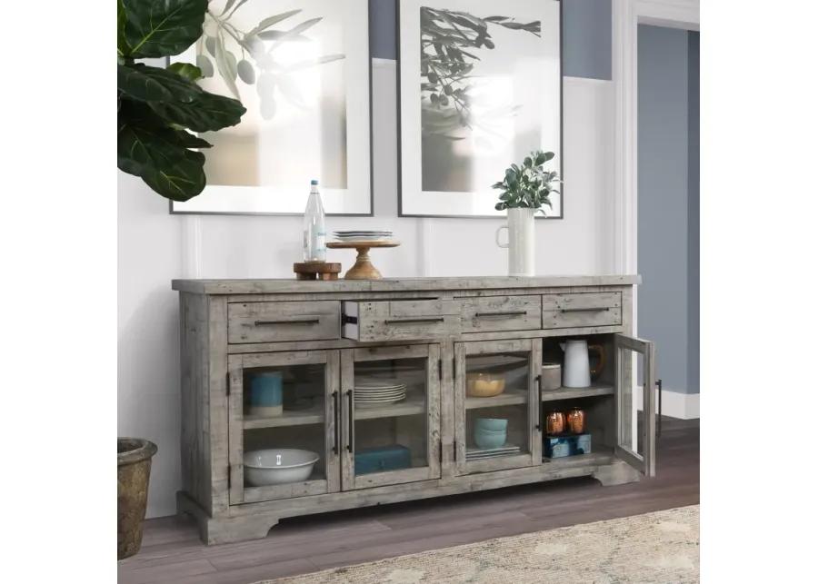 Sagrada 4Dwr 4Dr Sideboard Sierra Grey