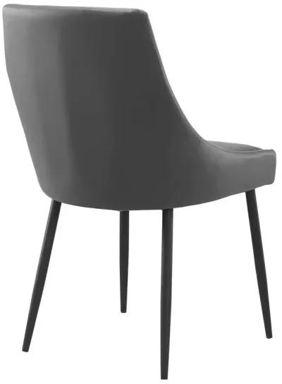 Viscount Vegan Leather Dining Chairs - Set of 2