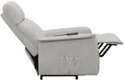 Herrera Power Lift Recliner with Wired Remote Beige