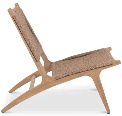 Palma Outdoor Lounge Chair Warm Brown